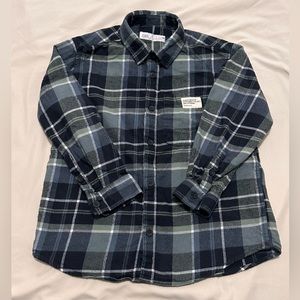 Zara’s Boys Flannel Button Down Shirt